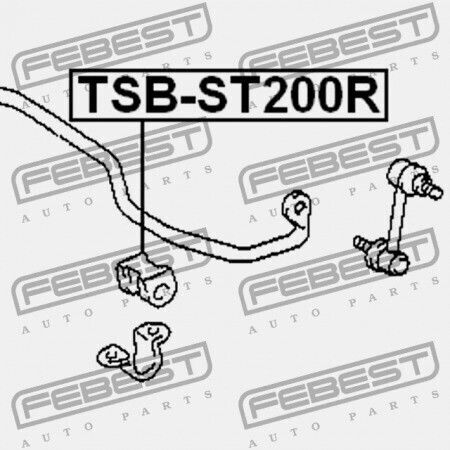 Заден Пръстен На Стабилизираща Щанга Toyota Celica St20 1993.09-1999.08 Jp 48818-20380