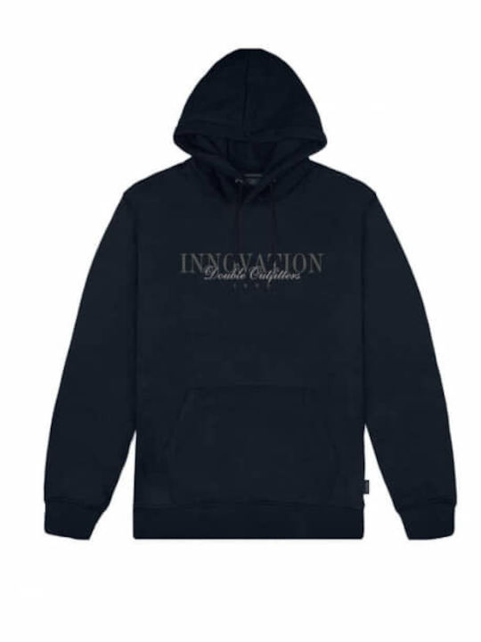 Herren Sweatshirt mit Kapuze Blau