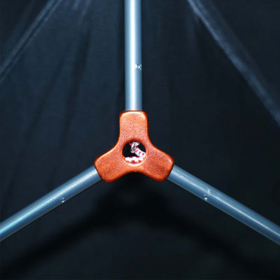 AlpinPro Auralight 2 Χειμερινή Σκηνή Camping Igloo Πράσινη με Διπλό Πανί για 3 Άτομα