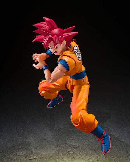 TAMASHII NATIONS Dragon Ball Son Goku S.h.figuarts Dragon Ball Super Super Saiyan God Son Goku God Aura Action Figure 15cm