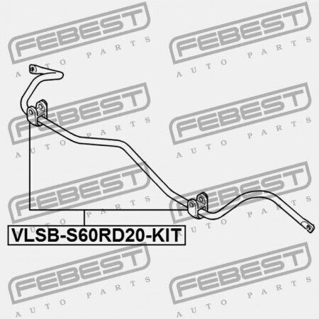 Кит Комплекти За Заден Стабилизатор Volvo V70 2000-2008 6816152