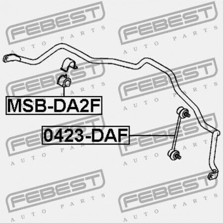 Front Stabilizer Ring Mitsubishi Carisma Da1-6a 1995.05-2003.12 Eur Nedcar Mr911072