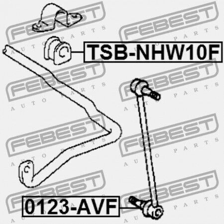 Inel Stabilizator Față Toyota Prius Nhw1 1997.12-2003.08 Jp 48815-47010
