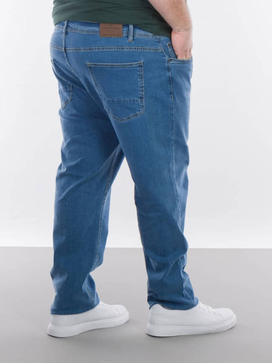 Pantalon De Blugi Pentru Bărbați Regular Fit Albastru Deschis 251.MJP-4035A