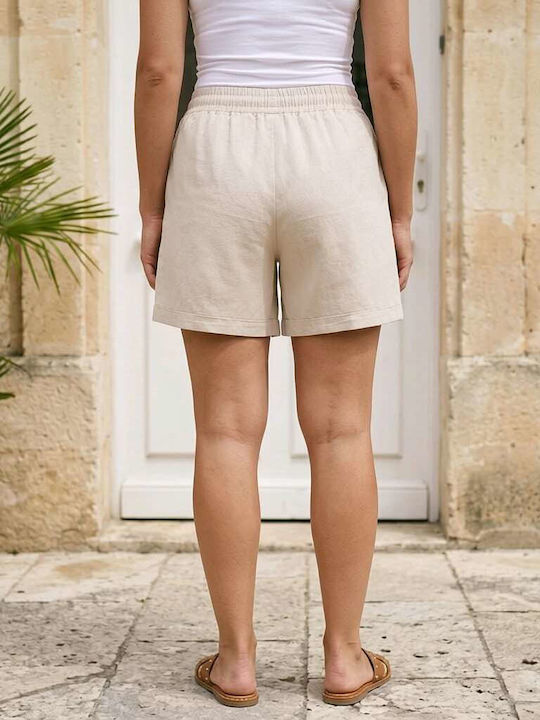 Damen Bermudas Beige 8126EK