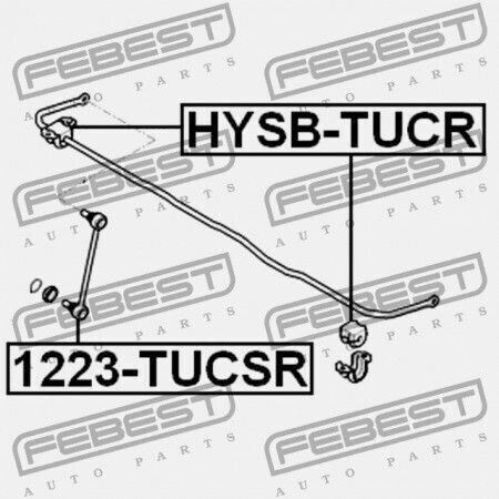 Inel Spate Stabilizator Hyundai Tucson 04 55513-2e100