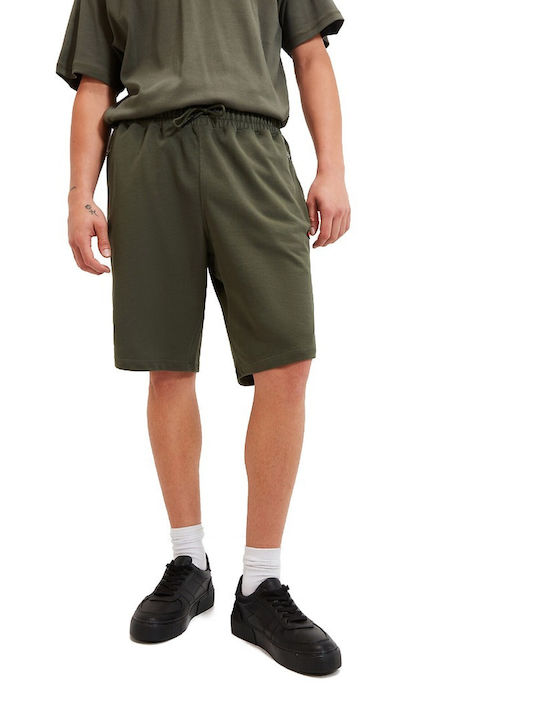Romoia Men's Athletic Shorts Khaki