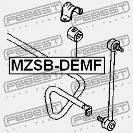 Inel Stabilizator Față Mazda Demio Dy 2002-2005 Jp D350-34-156d