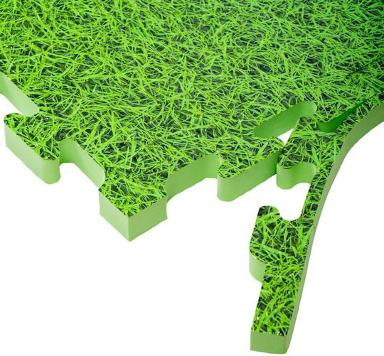 inSPORTline Puzzle Gym Mat Green 100x100x2cm 1pc