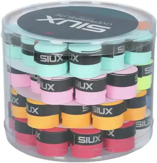 Siux Padel Overgrip Elite Συσκευασία 60τμχ Mix