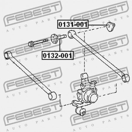 Febest Nuss Für Autoteile Für Den Motor Für Toyota Camry
