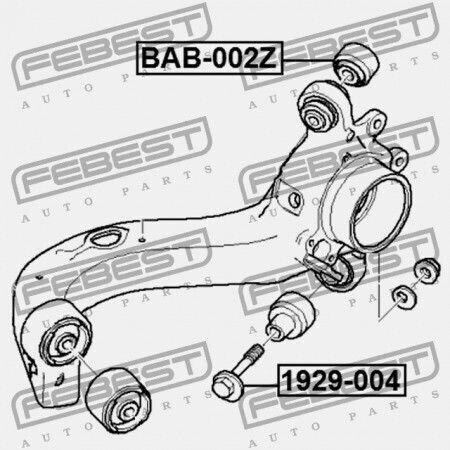Febest Βίδα Αυτοκινήτου για BMW X3