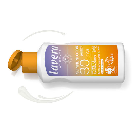 Lavera Sensitive Mineral Waterproof Sunscreen Body Lotion SPF30 100ml
