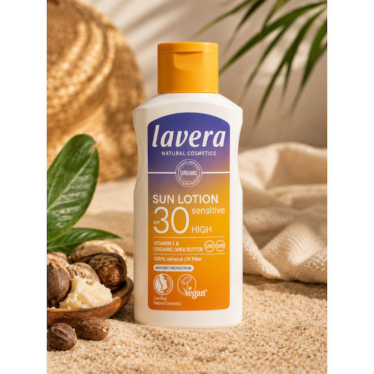 Lavera Sensitive Mineral Waterproof Sunscreen Body Lotion SPF30 100ml