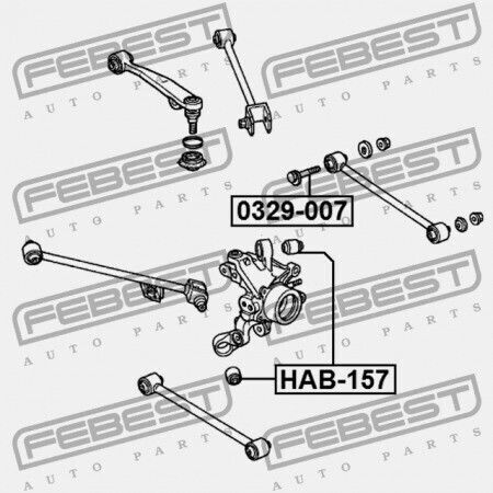 Febest Șurub Auto Pentru Honda Accord