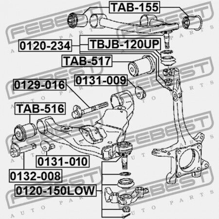 Febest Schraube Für Toyota Land Cruiser