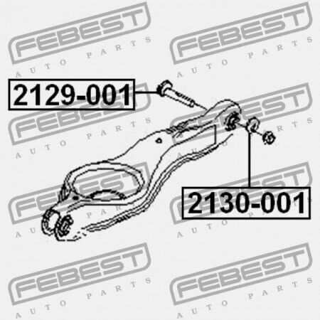 Febest Car Screw for Ford Focus