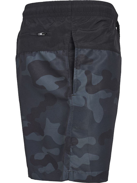 Men's Swimwear Shorts Black / Dark Camo