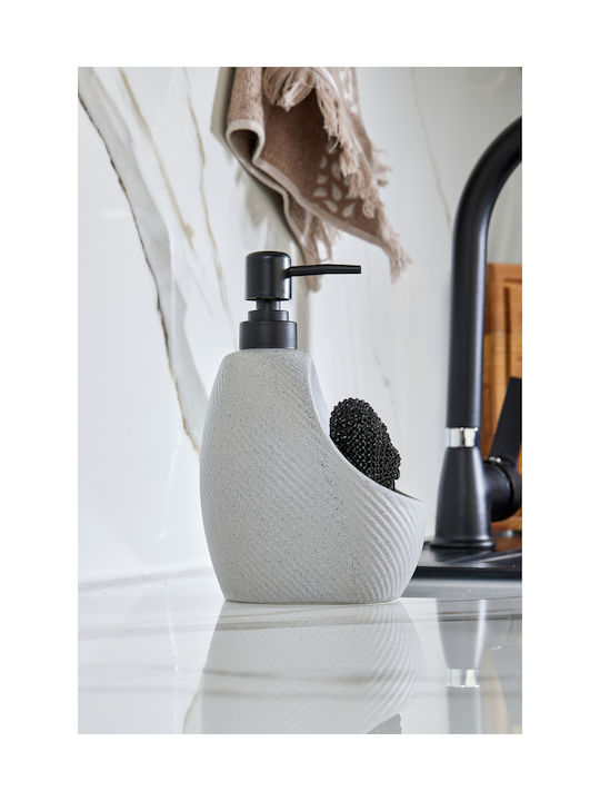 SteweHome Grey Ceramic Soap Dish