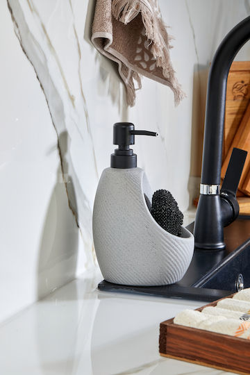 SteweHome Grey Ceramic Soap Dish