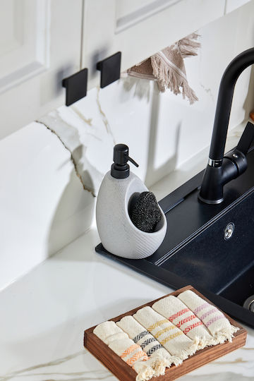 SteweHome Grey Ceramic Soap Dish