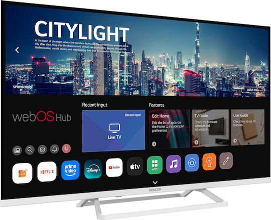 Sencor Smart Τηλεόραση 40" Full HD LED SLE 40FS841BW HDR (2026)