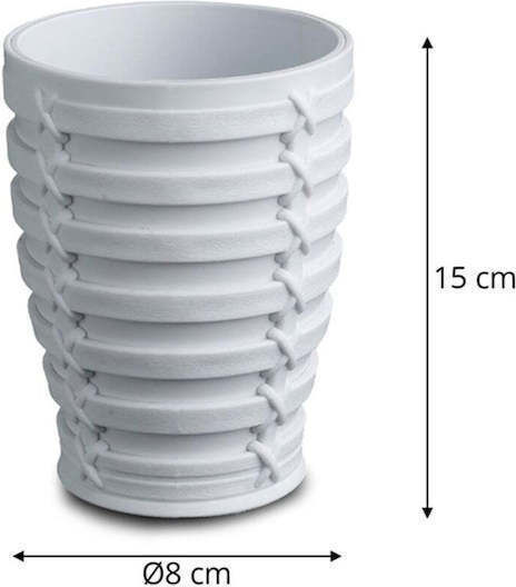 SteweHome Toothbrush Support Base Plastic White 5210357184154