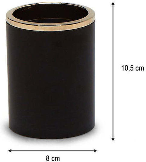 SteweHome Toothbrush Support Base Plastic Black 5210357184376
