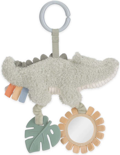 Little Dutch Pendant Stroller and Car Toy with Mirror Fabric for Newborns