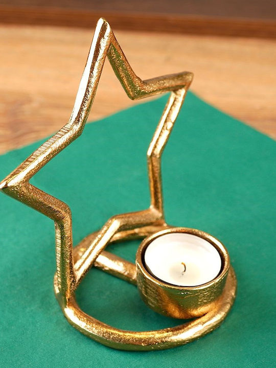 Vilde Christmas Candlestick 15.5x15cm