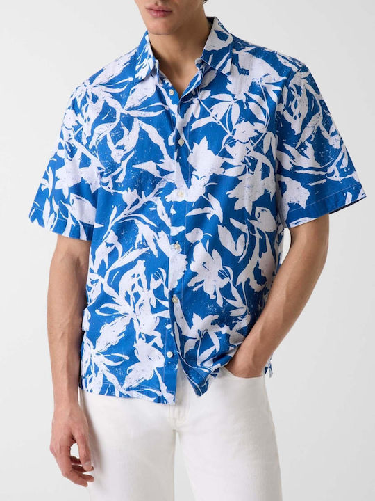 Herrenhemden Kurzärmeliges Mehrfarbiges Shirt