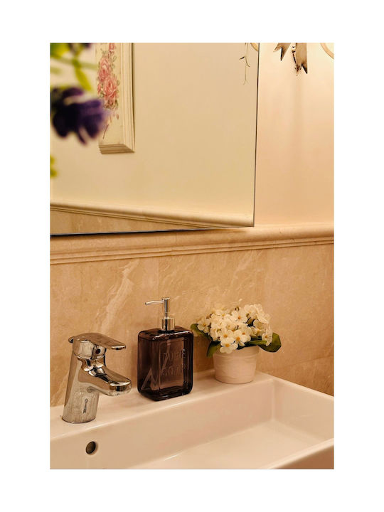 SteweHome Dispenser Κουζίνας Γυάλινο Μαύρο 500ml