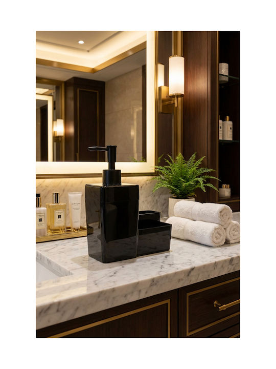 SteweHome Dispenser Κουζίνας Πλαστικό Μαύρο 450ml