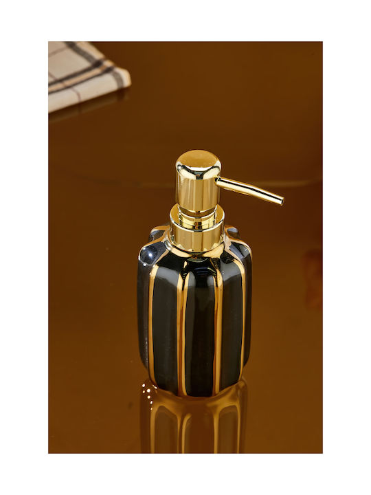SteweHome Dispenser Κουζίνας από Πορσελάνη Μαύρο 340ml