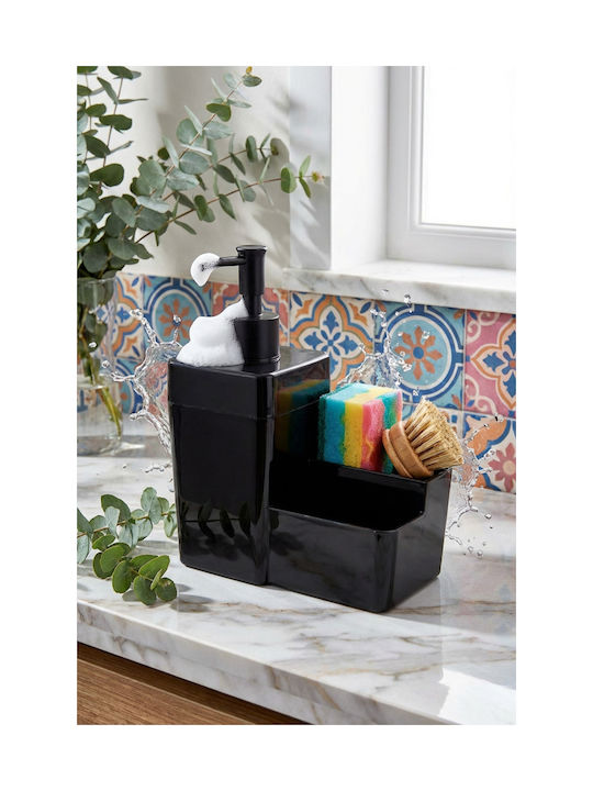 SteweHome Dispenser Κουζίνας Πλαστικό Μαύρο 450ml