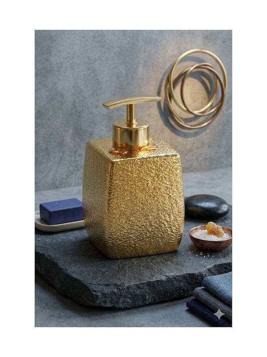 SteweHome Kitchen Ceramic Gold Dispenser