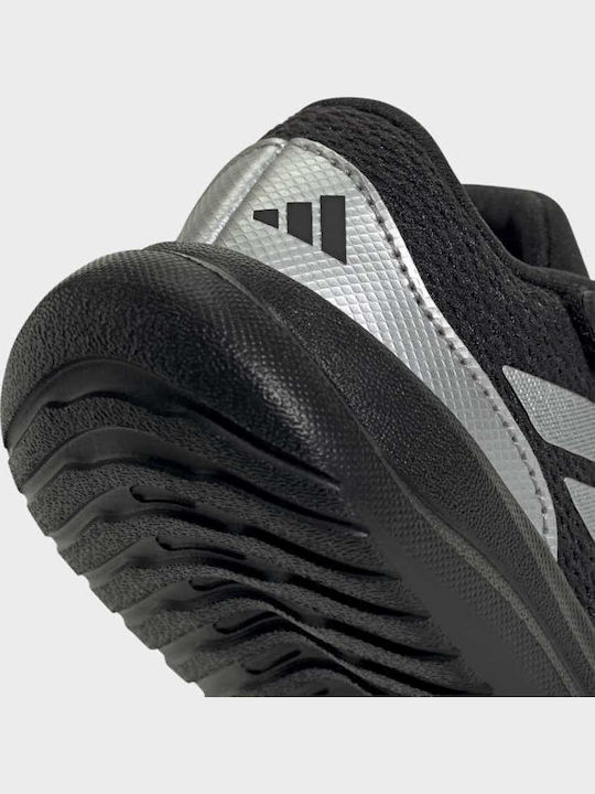 Runfalcon Kinder Sportschuhe Running mit Schnürsenkeln Schwarz