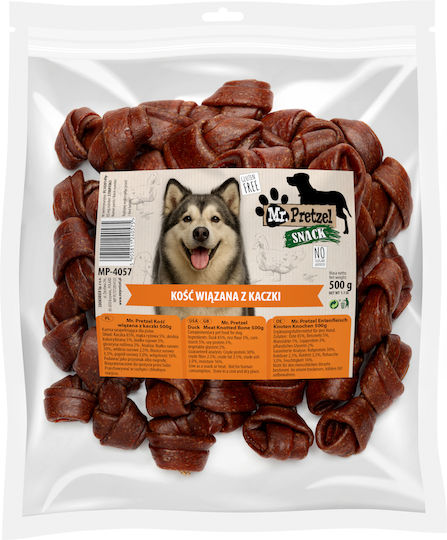 Mr. Pretzel Dog Treat Diet With Duck Meat And Rice 500gr