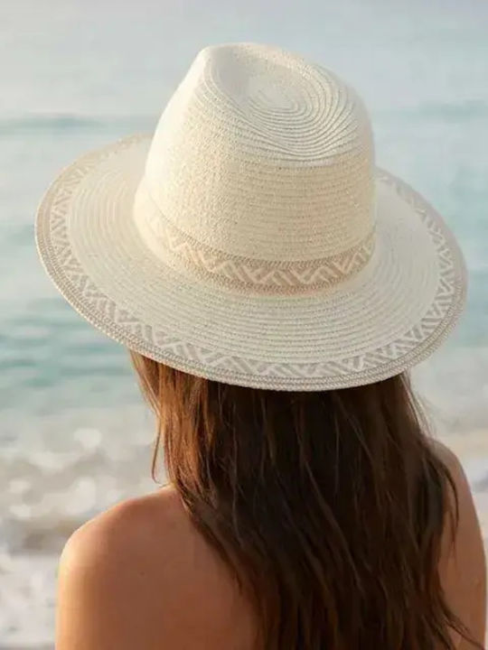 Doca Women' Wicker Hat Beige