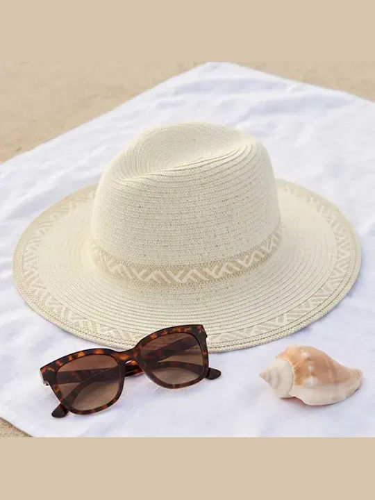 Doca Women' Wicker Hat Beige