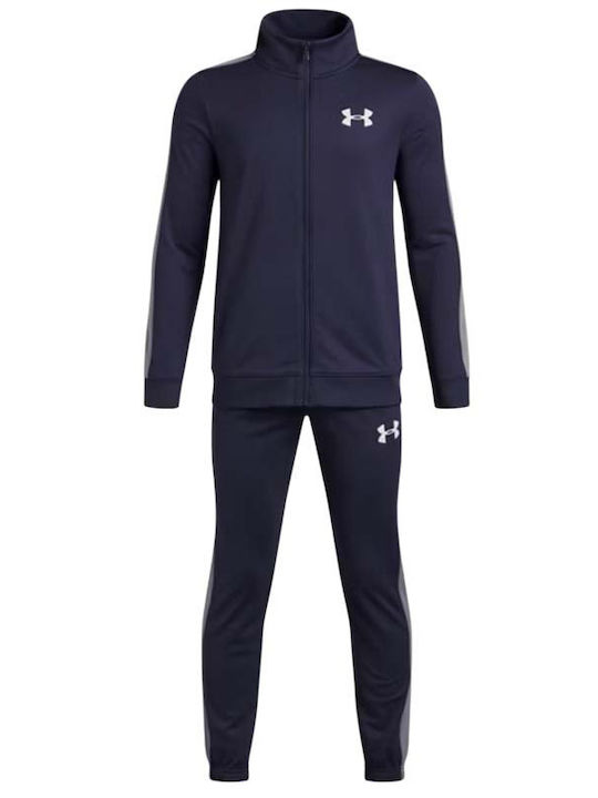 Kinder Sweatpants Set Mit Jacke Dunkelblau 2Stücke