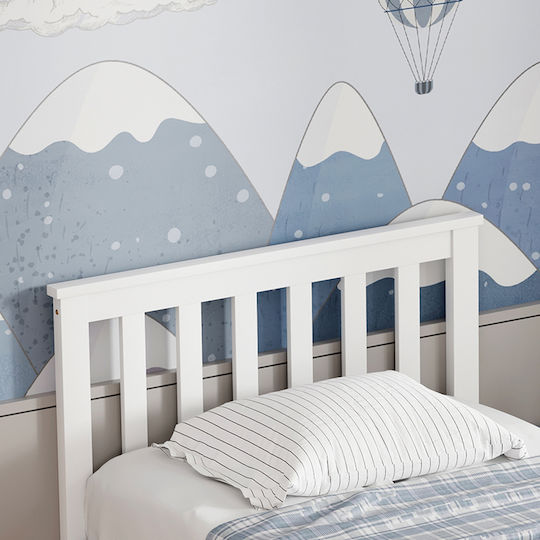 Neranda Pat Pentru Copii Cușetă Single Bej Pentru Saltea 90x190cm