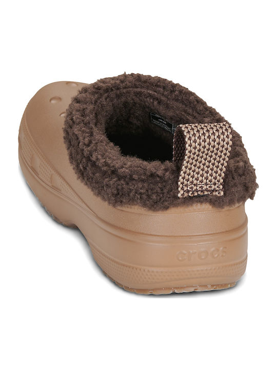 Classic Women's Winter Slippers Brown