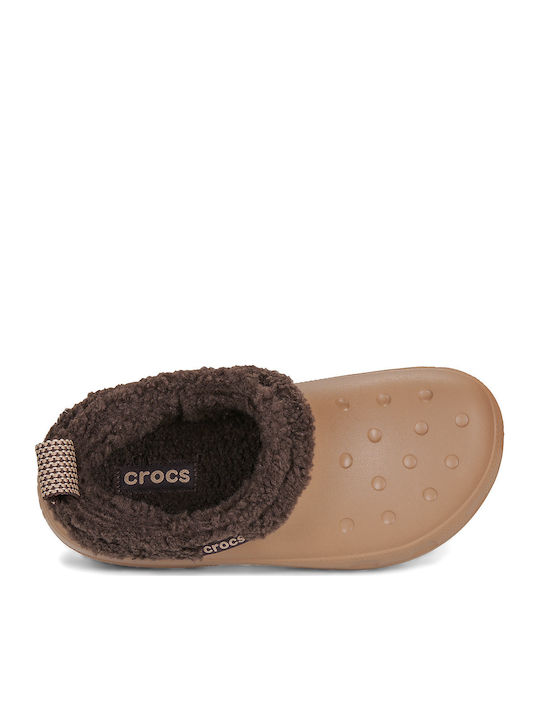 Classic Women's Winter Slippers Brown