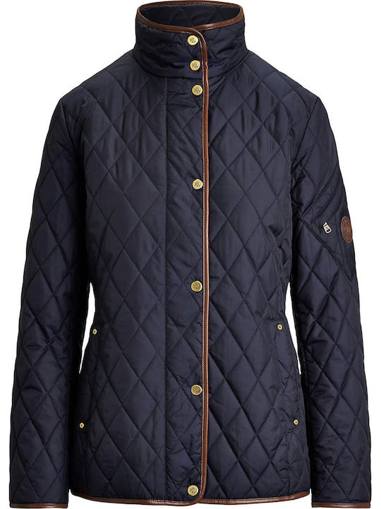 Damenjacke Für Winter Blau