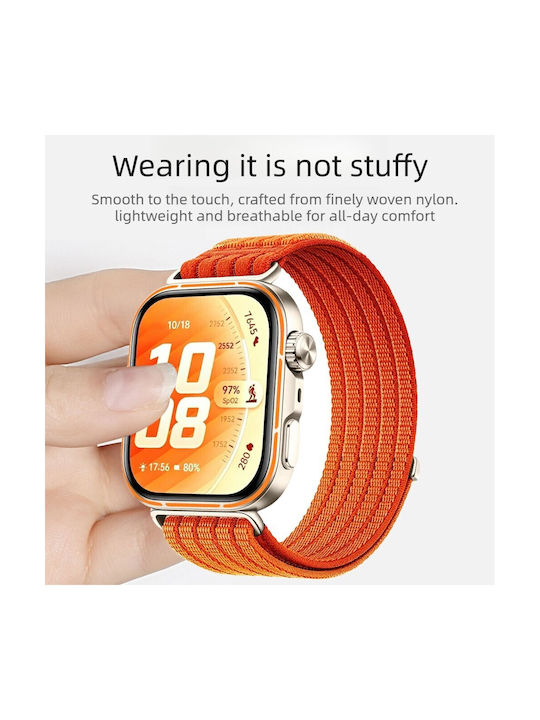 Huawei Watch Fit 3/fit 4/fit 4 Pro Fit 5/fit 5 Pro Tragbares Band Nylon Rosa