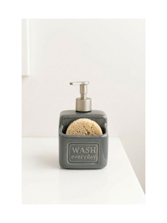 SteweHome Built-in Kitchen Ceramic Grey Dispenser 500ml