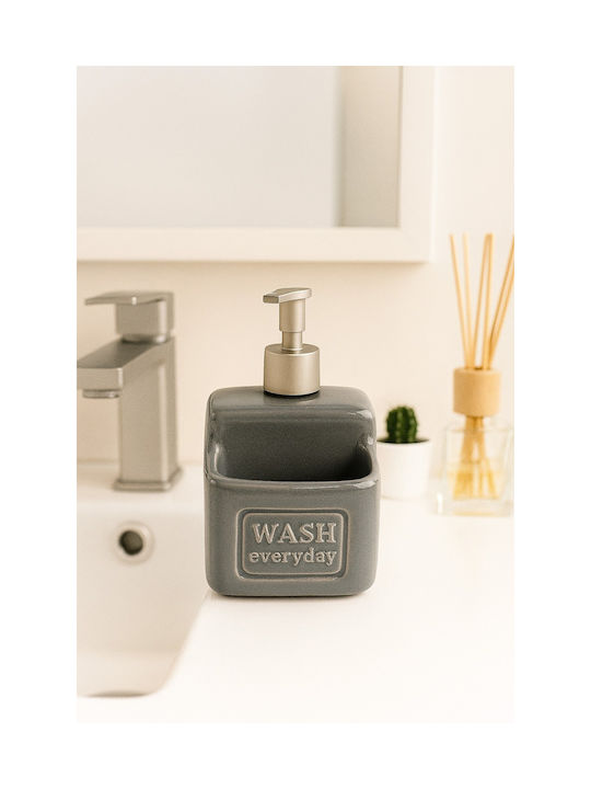 SteweHome Built-in Kitchen Ceramic Grey Dispenser 500ml