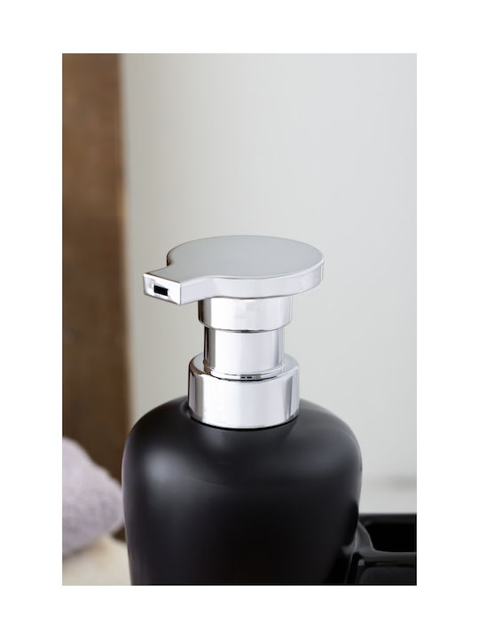 SteweHome Dispenser Κουζίνας από Πορσελάνη Μαύρο 550ml