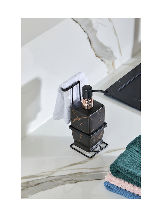SteweHome Dispenser Κουζίνας από Πορσελάνη Μαύρο 200ml